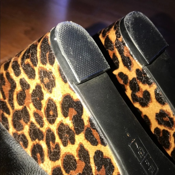 A2 Aerosoles Cheetah Leopard Print Heel Wedges 8 - Picture 6 of 8